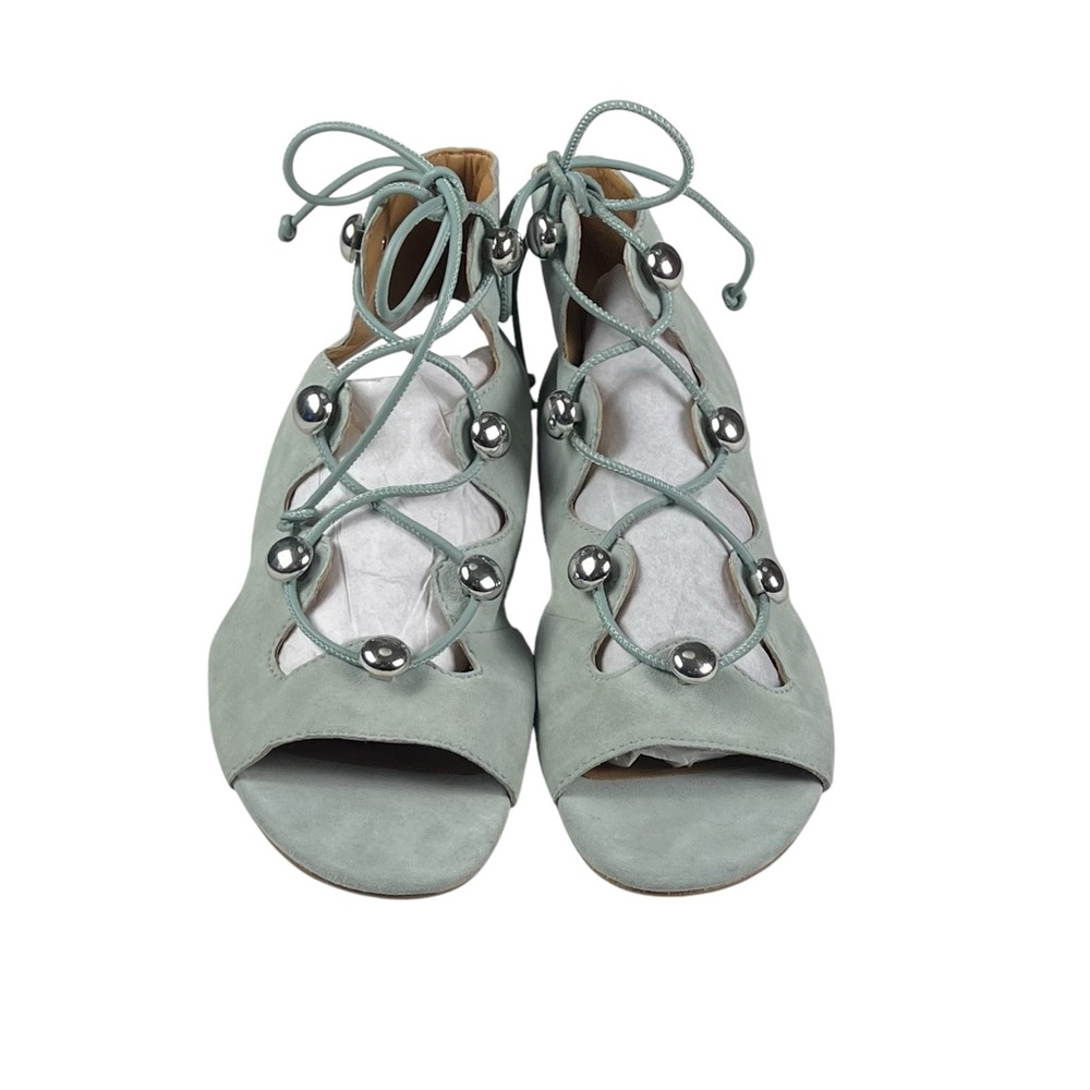 Rebecca Minkoff Kyla Ghillie Suede Lace Up Sandals - Picture 7 of 14